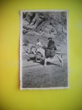 HOPCT 402 L CU MAGARUL LA TARG-ROMANIA VIATA LA TARA-FOTOGRAFIE VECHE TIP 1/2 CP, Romania 1900 - 1950, Portrete