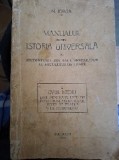 Manualul pentru Istoria Universala- Iorga