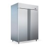 Dulap Frigorific Profesional Inox, 2 Uși, 1232L, -1/+10&deg;C, Răcire Ventilată, Decongelare Automată, Grecia