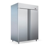 Dulap Frigorific Profesional Inox, 2 Uși, 1232L, -1/+10&deg;C, Răcire Ventilată, Decongelare Automată, Grecia