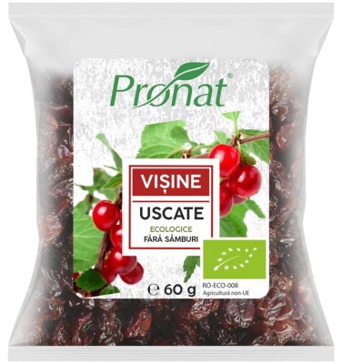 Visine Uscate Fara Samburi Bio 60 grame Pronat foto