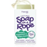 Friendly Soap Soap on a Rope Peppermint &amp; Poppy Seeds săpun natural 95 g