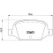 Placute frana Abarth 500 / 595 / 695 01.08-, 500c / 595c / 695c 05.08-; Citroen E-Mehari 06.16-; Fiat 500 (312) 07.07-, 500 C (312) 09.09-, Idea (350