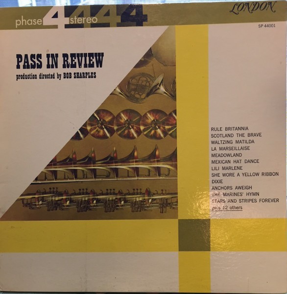 Vinil LP # Bob Sharples &lrm;&ndash; Pass In Review = DISC VINIL NOU ! = (SIGILAT) (M)