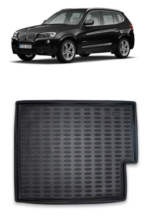 Tavita protectie portbagaj din cauciuc TPE 3D BMW X3 F25 (2011-2017)