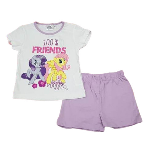 Pijama maneca scurta My Little Pony mov 3-8ani