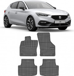 Covorase auto cauciuc SEAT Leon IV 2020 - 2022 foto