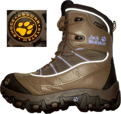 Bocanci JACK WOLFSKIN Shock Aborb impermeabili, noi (38) cod-218315 foto