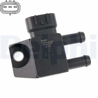 DELPHI DPS00028-12B1 Senzor, presiune gaze evacuare foto