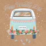 Felicitare - Happy Wedding Day | The Art File