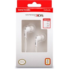 Casti / Earbuds Game Traveller , Nintendo 3DS - Albe - 0663293105793 (e)