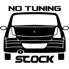 Stickere auto No tuning foto