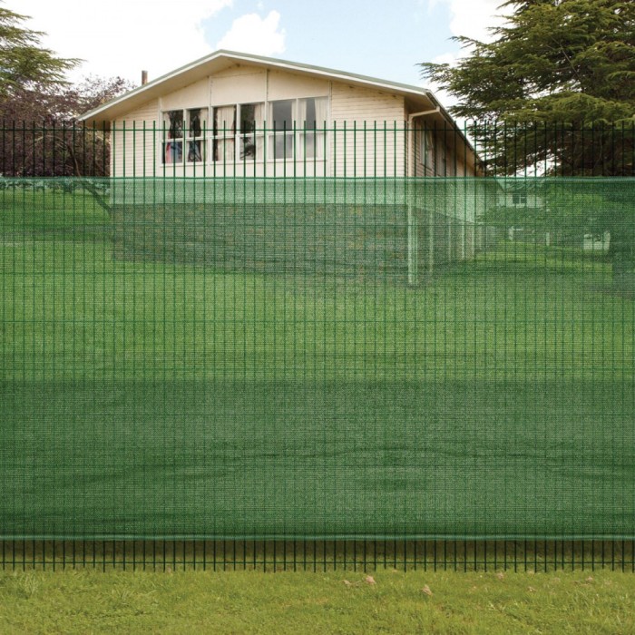 Plasă &Icirc;ngrădire, Model 1x9m, Culoare Verde, Densitate 75gsm
