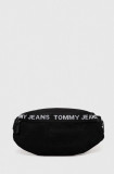 Cumpara ieftin Tommy Jeans borseta culoarea negru