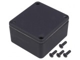 Carcasă Universală Aluminiu Negru 55x60x35mm