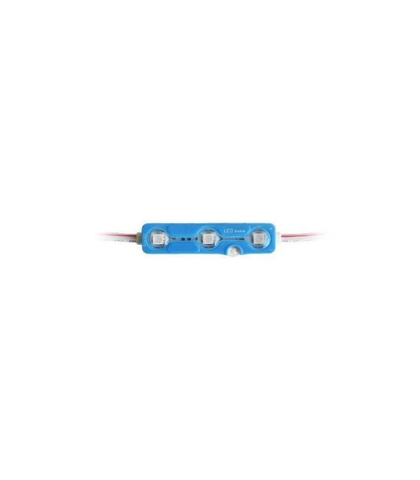 Modul 3 LED-uri SMD5050 albastru IP67 V-TAC