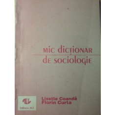 MIC DICTIONAR DE SOCIOLOGIE-LISETTE COANDA, FLORIN CURTA