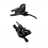 Maneta de schimbator/frana Shimano ST-EF505(2L), BR-MT200(F), post mount, placut PB Cod:EEF5052K2FPRA100P3