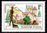 UNGARIA 1978, Aniversări, 650 de ani - K&ouml;szeg, serie neuzata, MNH, Arhitectura, Nestampilat