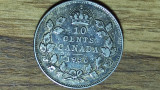 Cumpara ieftin Canada -moneda de colectie argint 800- 10 cents 1936 - George V - exceptionala !, America de Nord