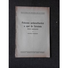 ACTIUNEA ANTIANAFILACTICA A APEI DE LA CACIULATA, STUDIU EXPERIMENTAL - POLIXENIA N. IEPUREANU