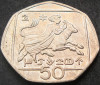 Moneda 50 CENTI - CIPRU, anul 1991 *cod 1850 A, Europa