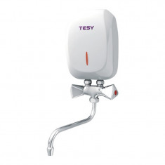 Instant electric pentru bucatarie Tesy, 5 kW, 2.9 l/min, 20 x 13 x 7.6 cm, cablu alimentare inclus foto