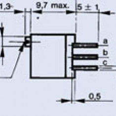 2,2K-0,5W-85°C TRIMER MULTITUR 9,7X5MM RM=2,45MM 22 ROTAII T93YA222KT20 VISHAY