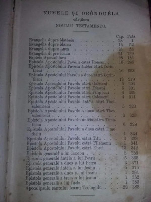 carte veche religioasa,Noulu testament alu Mantuitoriului IISUSU CHRISTOSU 1908 foto