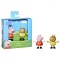 PEPPA PIG PRIETENI BUNI SET 2 FIGURINE PEPPA PIG SI PONEIUL PEDRO