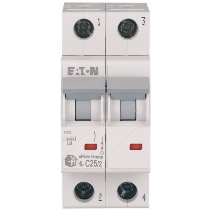 Siguranta automata 25A 2P C 4,5ka Xpole Eaton HL-C25 2