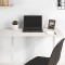 vidaXL Blat de birou, alb, 80x40x2,5 cm, lemn masiv de pin