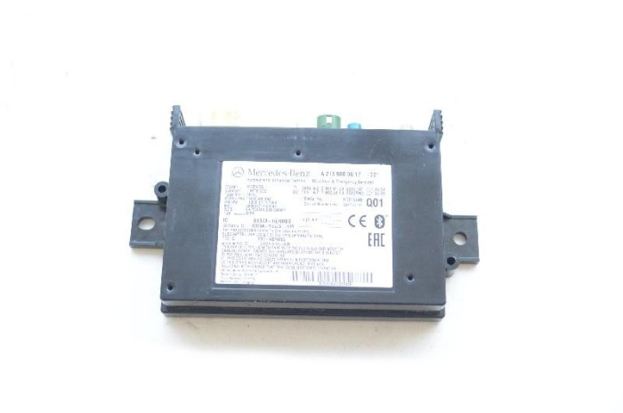 Modul de control Bluetooth MERCEDES-BENZ E Coupe C238 2017 OEM: A2139003617 | 10783609