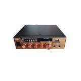 Cumpara ieftin Amplificator Audio Bluetooth WVNGR WG-158BT, 2x50W, USB, SD, Radio FM, Karaoke, Telecomanda