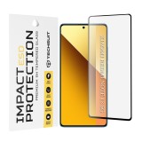 Folie sticla Xiaomi Redmi Note 13 5G Asteroid GSM ESD Glass, negru