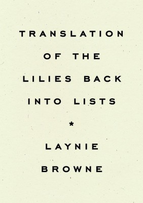 Translating the Lilies Back Into Lists foto