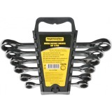Topmaster 231900 - Set chei inelare duble drepte 8-19 mm 6 bucati clichet reversibil