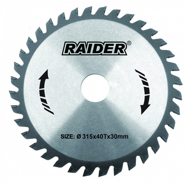 Disc circular Raider, 315 х 30 mm, 40 T