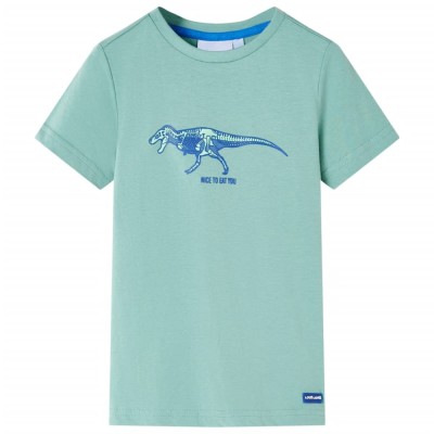Tricou pentru copii, kaki deschis, 92 foto