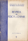 Rom&acirc;nia, Revista de Fizică şi Chimie, nr. 9/1985