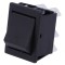 Comutator Rocker DPDT 2 Pozitii ON-(ON) 16A 250V Negru