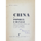 China si poporul chinez de la origini pana astazi - Mihail Negru, 1937