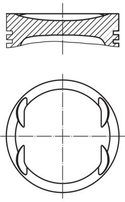 MAHLE 015 76 00 Piston foto