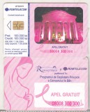 bnk card Cartela telefonica 2004 - Cancerul la san 3 - RO-ROM-0263A