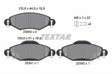 Set placute frana TEXTAR 2334001