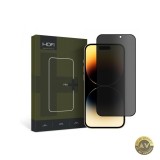 Folie de protectie Ecran Privacy HOFI PRO+ pentru Apple iPhone 15 Pro Sticla Securizata Full Glue