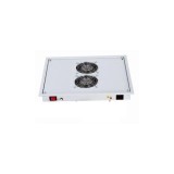 Panou ventilatie ca nou Triton RAC-CH-X03-X3, 19&amp;quot;, Gri fara termostat