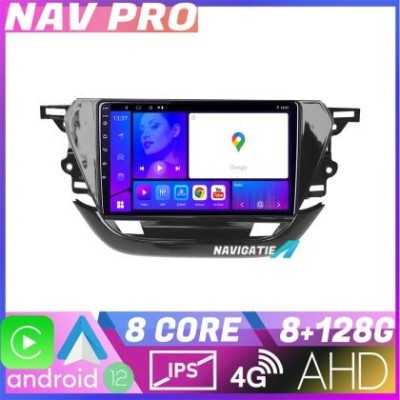 Navigatie Opel Corsa F 2019 EDOTEC-LITE Android Ecran 720P Octa Core 8 128 Carplay CarStore Technology foto