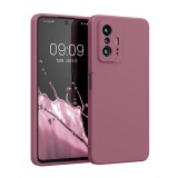 Husa pentru Xiaomi 11T / 11T Pro, Silicon, Roz, 56573.167, kwmobile, Carcasa