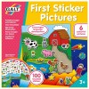 Set 100 Stickere Reutilizabile Galt, Joc Creativ, Dezvolta Imaginatia, 3 ani+